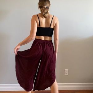 Cotton Summer Open Pants